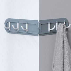 Retractable Wall Hook 1 Pc Blue